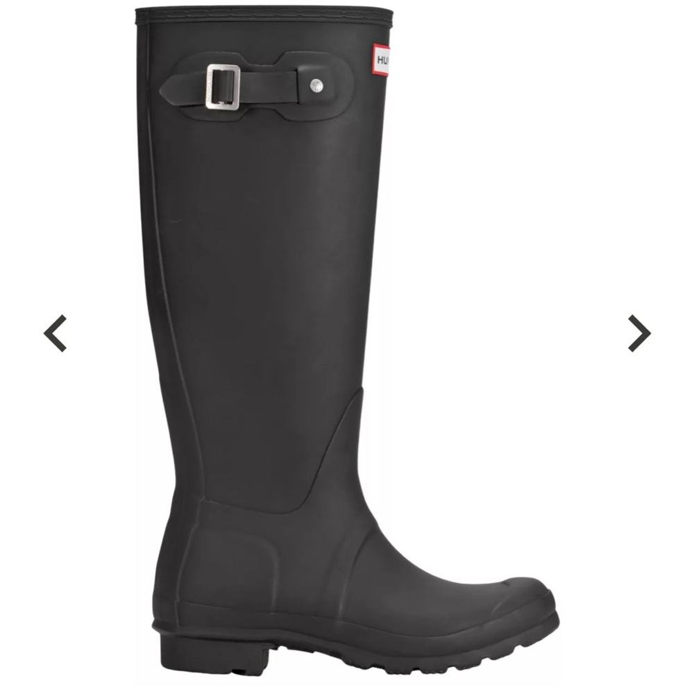 Hunter Black Waterproof Footwear